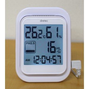 Digital thermometer and humidity PM2.5 monitor